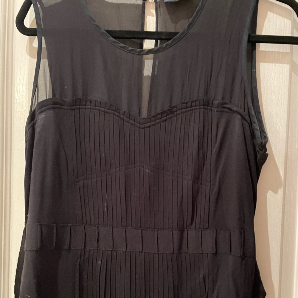 Mexx Black tank top with tie in the back